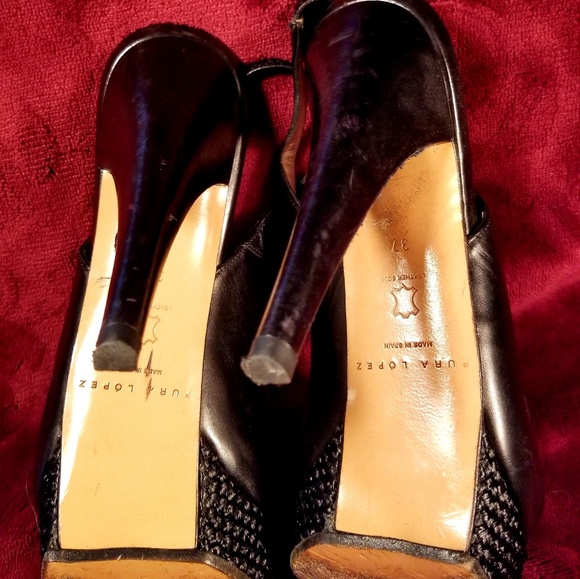 HTF!!!! Pura Lopez Designer Slingbacks~LN! - Picture 8 of 8